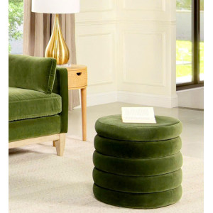 88003018 Fern Green : Ghế, Đôn , Bàn Coffee Tròn - Xanh Lá